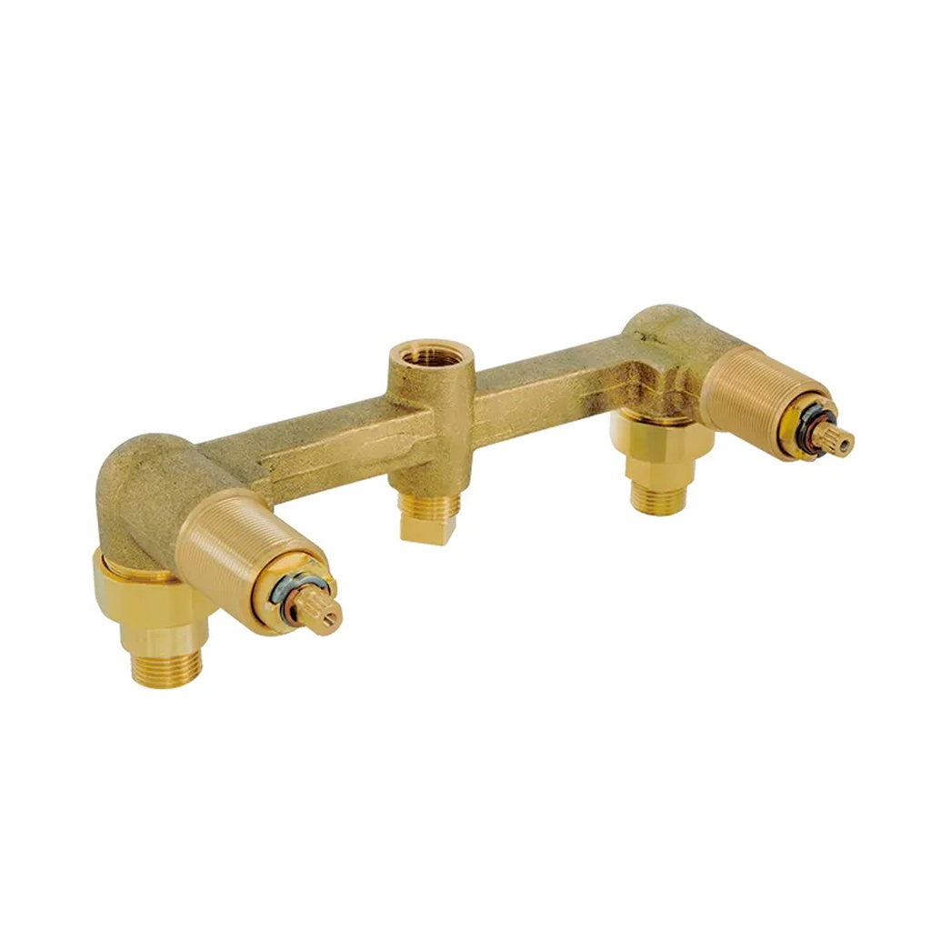 HELVEX E50AQ ENSAMBLE EMPOTRAR DOBLE PARA TINA