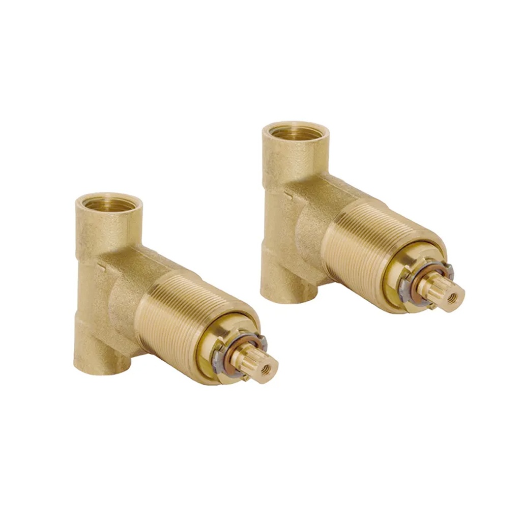 HELVEX E61AQ ENSAMBLE LLAVE EMPOTRAR SOLDABLE SIN CHAPETON