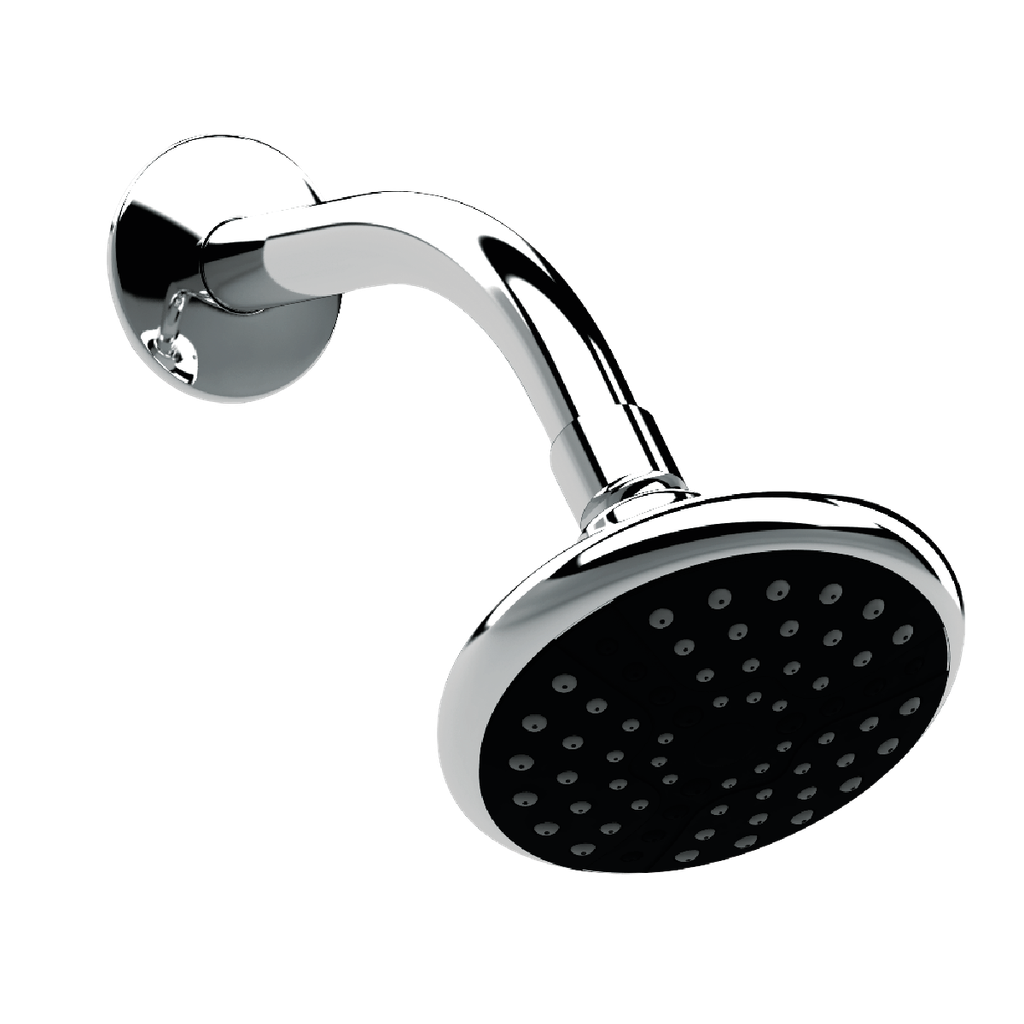 PROYECTA REC01 REGADERA CHORRO FIJO CON BZO Y CHAPETON  PROYECTA