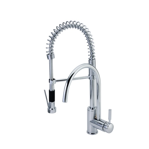 [HEL MO 0012] HELVEX E-308 MONOMANDO PARA FREGADERO PROFESIONAL CROMO