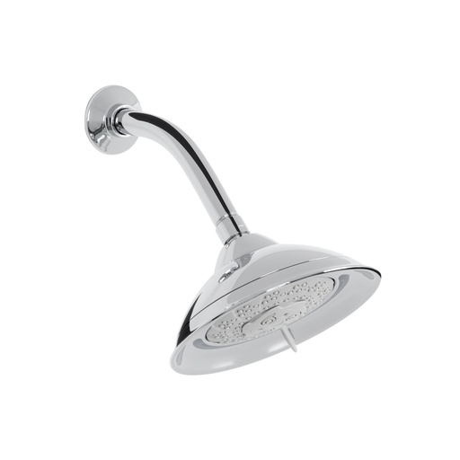 [HEL RE 0051] HELVEX H3301 C/G REGADERA 7" C/BRAZO Y CHAP