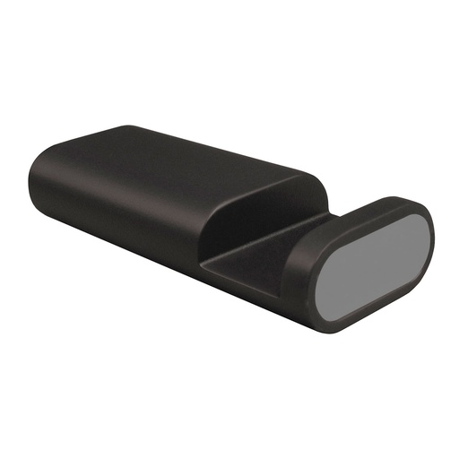 [HEL AC 0159] HELVEX 15106-EB/CR GANCHO SENCILLO PREMIER EBANO CROMO DESCONT