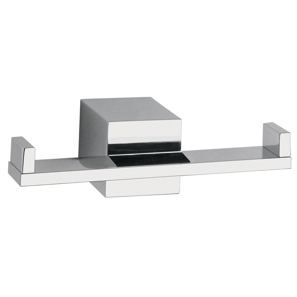 HELVEX 14106 GANCHO DOBLE KUBICA CROMO DESCONT