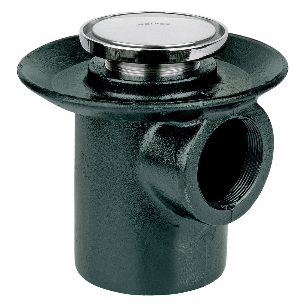 HELVEX 24-HL COLADERA DE UNA BOCA DESAGUE DE CONTORNO REDONDA