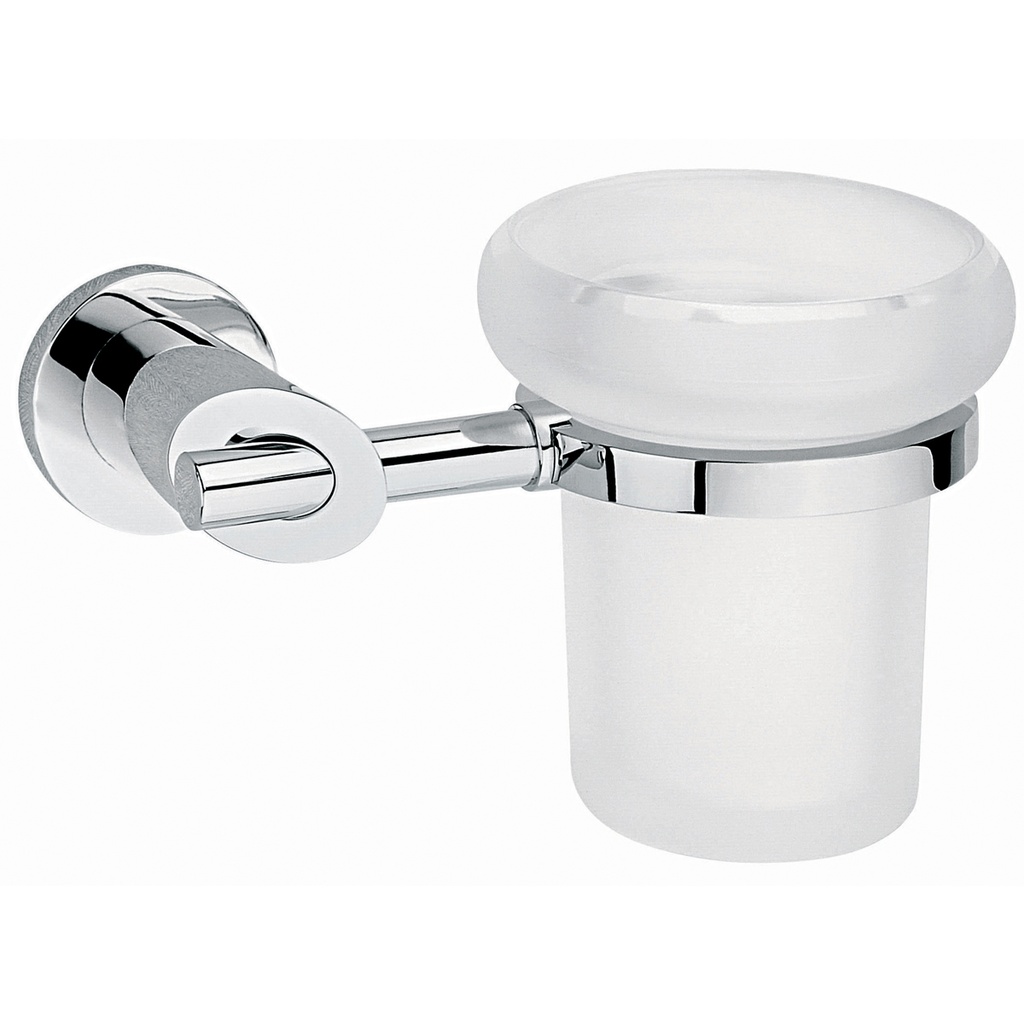 HELVEX 9107 VASO CEPILLERO DE CRISTAL NUVA CR
