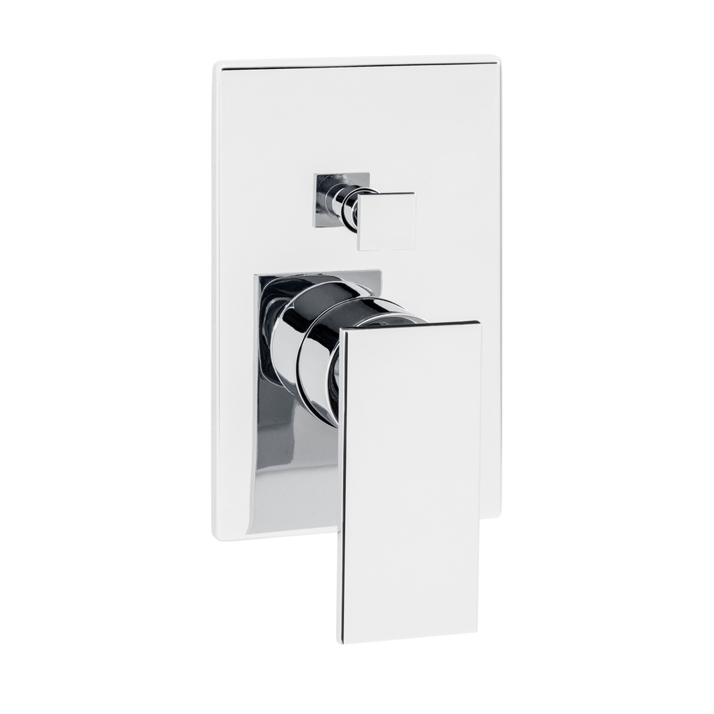 HELVEX E713 MEZCLADORA MONOMANDO P/REG CON DESVIADOR MAXIMA CROMO