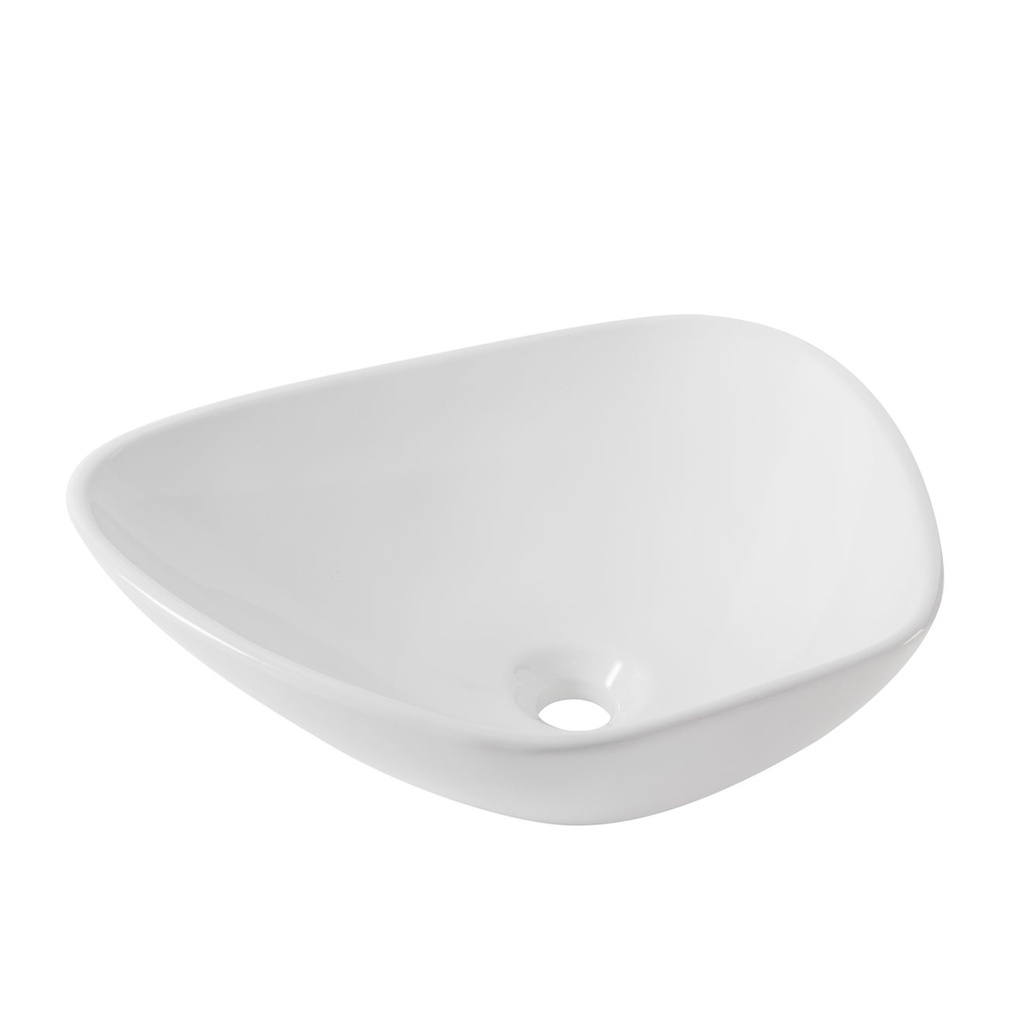 HELVEX LAVABO CLAP BLANCO S/PONER SIN REBOSADERO