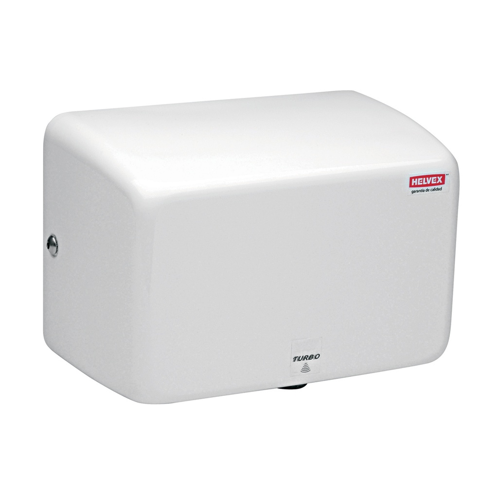 HELVEX MB 1012 SECADOR DE MANOS TURBO BLANCO C/SENSOR DE CORRIENTE