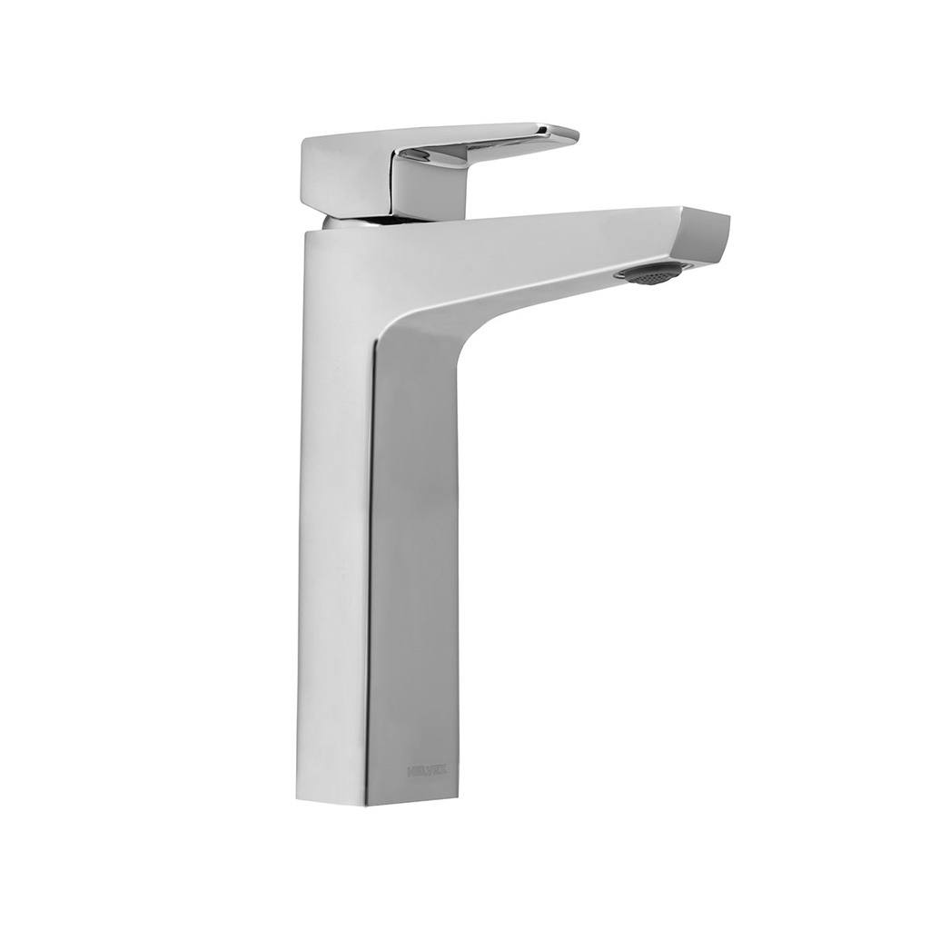 HELVEX PIA101 MEZCLADORA MONOMANDO P/LAVABO ALTO SIN CONTRA PIAZZA CROMO