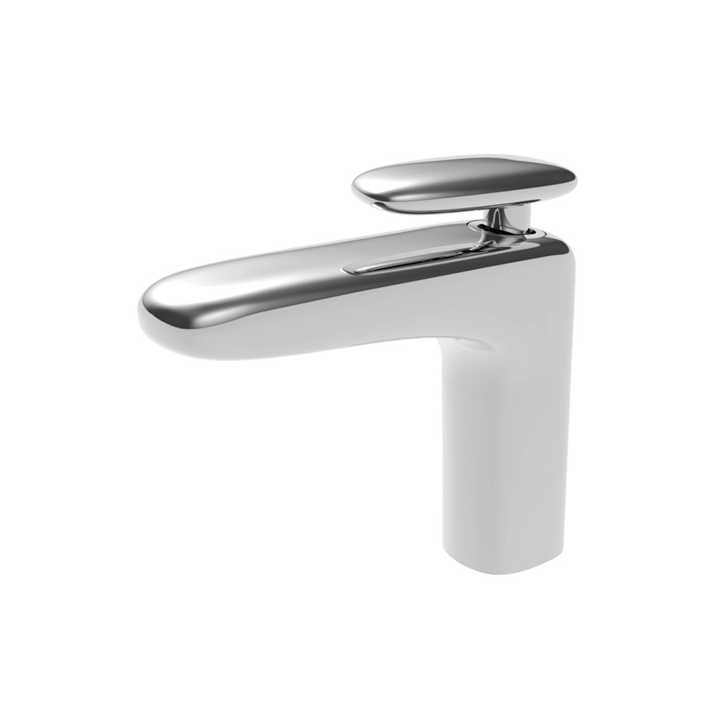 HELVEX E939 MEZCLADORA MONOMANDO P/LAVABO CONTRA, PUSH LAND CROMO