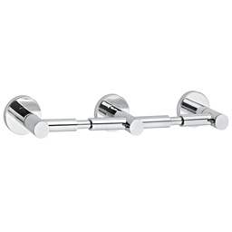 [HEL AC 0150] HELVEX 219 PORTAPAPEL DOBLE ANTIRROBO CLASICA II CROMO