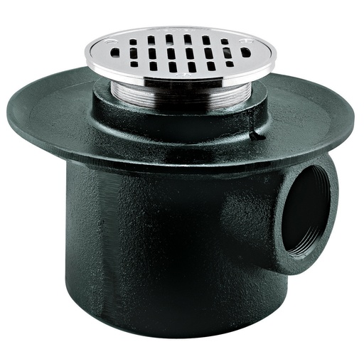[HEL CO 0008] HELVEX 282-H COLADERA REJILLA REDONDA 1 BOCA AIBR