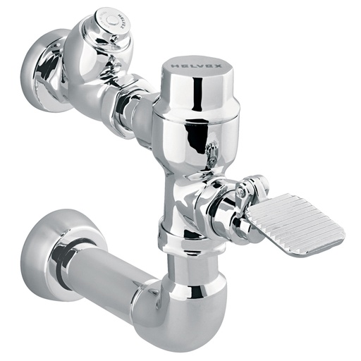 [HEL FX 0007] HELVEX 310 WC 4.8 FLUXOMETRO PEDAL APARENTE P/SANITARIO 4.8LTS X DESCARGA
