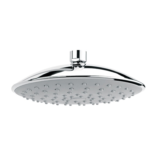 [HEL RE 0015] HELVEX H3004 REGADERA PLATO ANCHO 7" CHORRO FIJO CON SISTEMA ANTICALCÁREO
