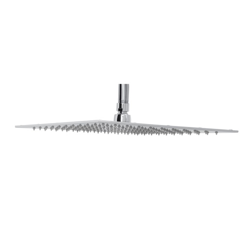 [HEL RE 0050] HELVEX H3013 REGADERA CUADRADA 16" (40 CMS)CHORRO FIJO ANTICAL 10L CROMO