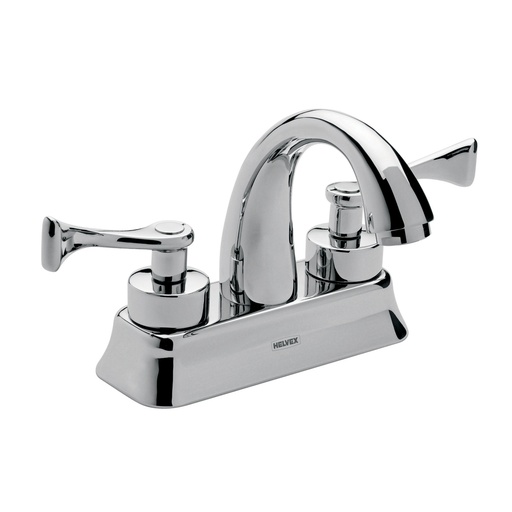 [HEL ME 0007] HELVEX HM17 MEZCLADORA P/LAVABO ALBATROS CROMO 4