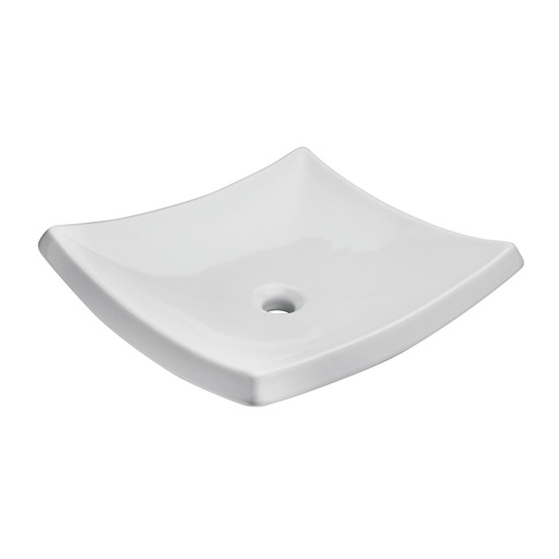 [HEL LV 0017] HELVEX LAVABO TRAZZO SOBREPONER BLANCO