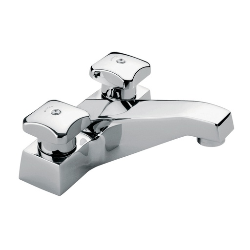 [HEL ME 0027] HELVEX MI 01 SC MEZCLADORA PARA LAVABO INTEGRAL 4" ELITE SIN CONTRA CROMO