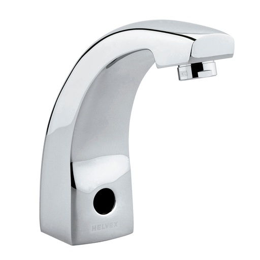 [HEL LL 0016] HELVEX TV 297 LLAVE P/LAVABO ALFA ELECTRONICA DE BATERIAS CROMO