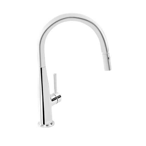 [HEL MO 0086] HELVEX E-309 MONOMANDO P/FREGADERO CABEZAL MOVIBLE 2 TIPOS DE CHORRO CR