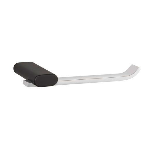 [HEL AC 0160] HELVEX 15104-EB/CR PORTAPAPEL PREMIER EBANO CROMO DESCONT