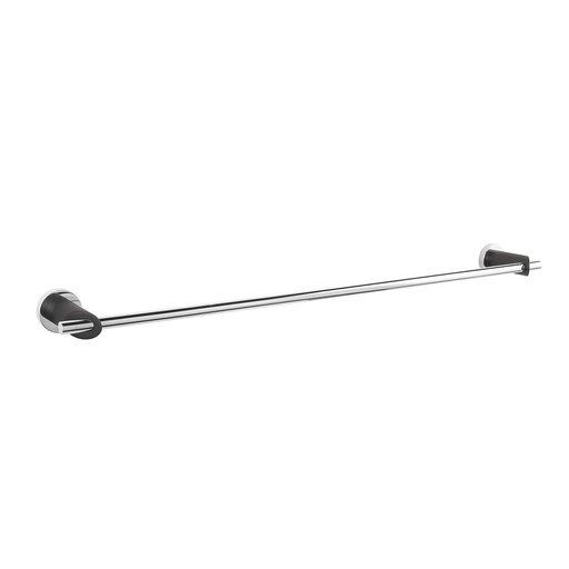 [HEL AC 0167] HELVEX 9105-EB/CR TOALLERO BARRA NUVA EBANO CROMO DESCONT